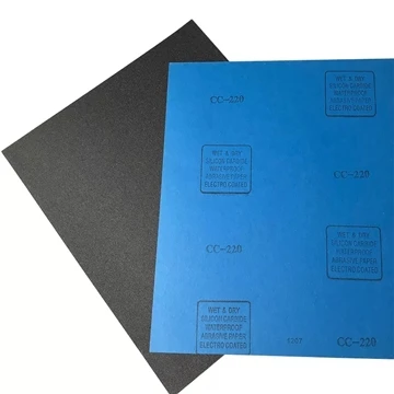 Uso correcto de papel de lija impermeable