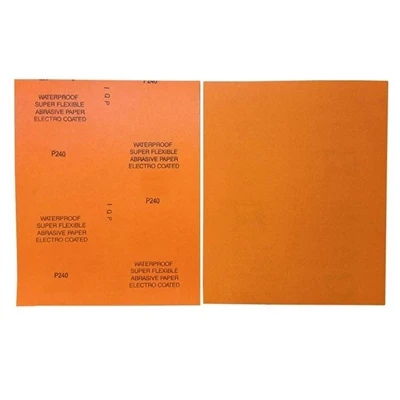 El uso y las precauciones del papel de lija impermeable y la forma correcta d...