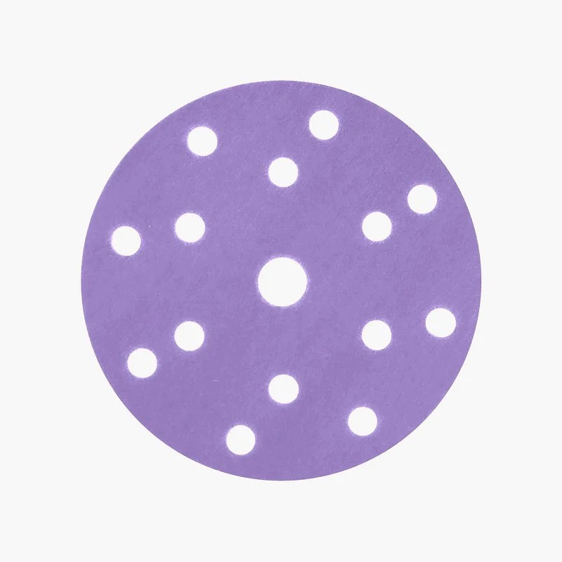 Wet And Dry Ceramic Film Sanding Disc 6inch 15holes